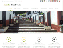 Tablet Screenshot of funchal-taxis.com